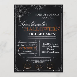 Invitación a la fiesta de Halloween