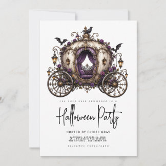 Invitación a la fiesta de Halloween