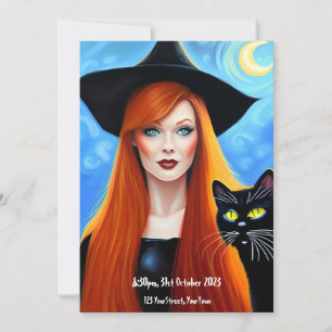 Invitación a la fiesta de Halloween