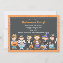 Invitación a la fiesta de Halloween