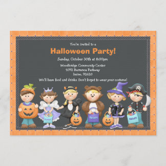 Invitación a la fiesta de Halloween