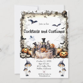 Invitación a la fiesta de Halloween