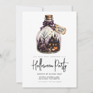 Invitación a la fiesta de Halloween