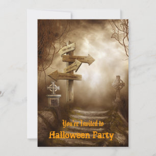 Invitación a la fiesta de Halloween