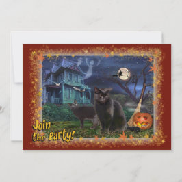 Invitación a la fiesta de Halloween