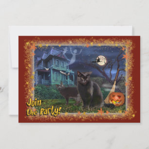 Invitación a la fiesta de Halloween