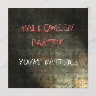 Invitación a la fiesta de Halloween