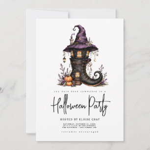 Invitación a la fiesta de Halloween