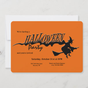 Invitación a la Fiesta de Halloween