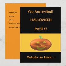 Invitación a la FIESTA DE HALLOWEEN