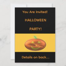 Invitación a la FIESTA DE HALLOWEEN