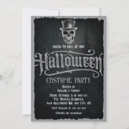Invitación a la fiesta de Halloween