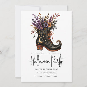 Invitación a la fiesta de Halloween