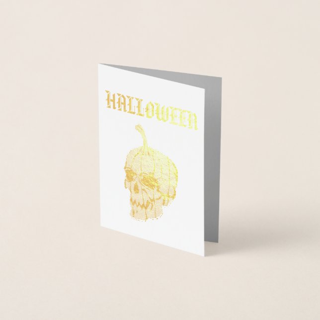 Invitación a la fiesta de Halloween (Anverso)