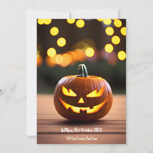 Invitación a la fiesta de Halloween