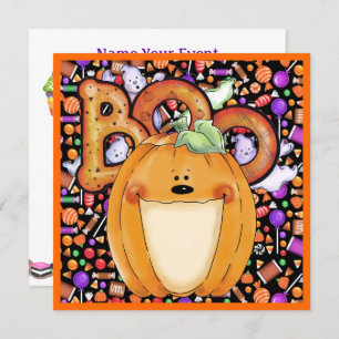 Invitación a la fiesta de Halloween