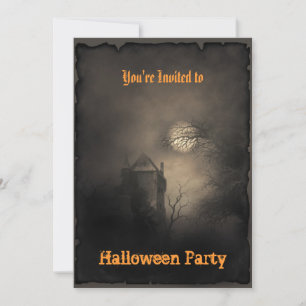 Invitación a la fiesta de Halloween