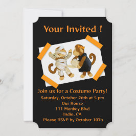 Invitación a la fiesta de Halloween