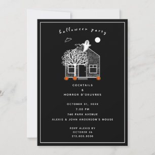 Invitación a la fiesta de Halloween
