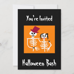 Invitación a la fiesta de Halloween