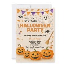 Invitación a la fiesta de Halloween