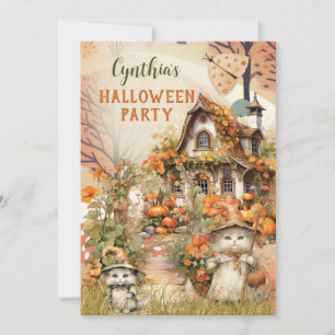 Invitación a la fiesta de Halloween