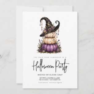 Invitación a la fiesta de Halloween