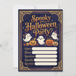 Invitación a la fiesta de Halloween 