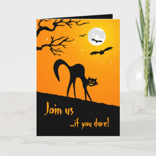 Invitación a la fiesta de Halloween