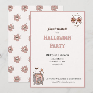 Invitación a la fiesta de Halloween