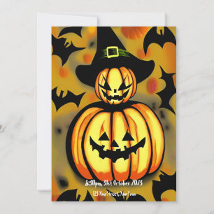 Invitación a la fiesta de Halloween