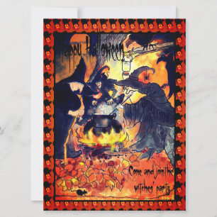 Invitación a la fiesta de Halloween