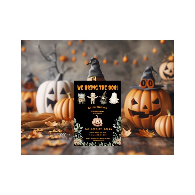 Invitación a la fiesta de Halloween (Subido por el creador)
