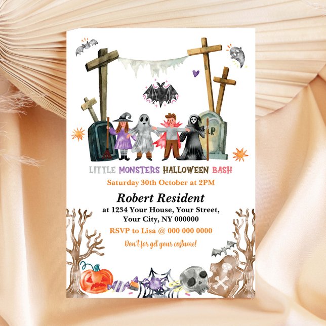 Invitación a la fiesta de Halloween (Subido por el creador)