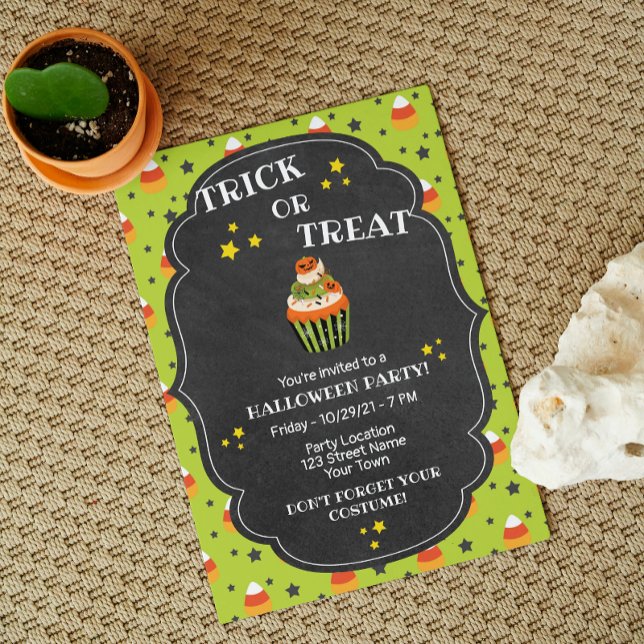 Invitación a la fiesta de Halloween (Subido por el creador)