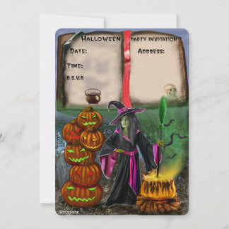 INVITACIÓN A LA FIESTA DE HALLOWEEN