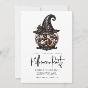 Invitación a la fiesta de Halloween