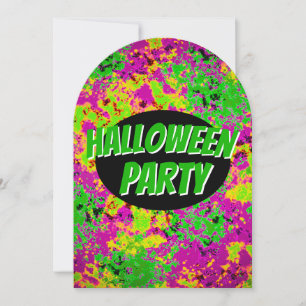 Invitación a la fiesta de Halloween