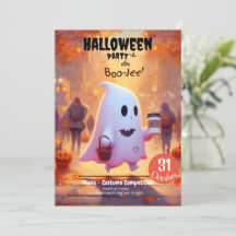 Invitación a la Fiesta de Halloween