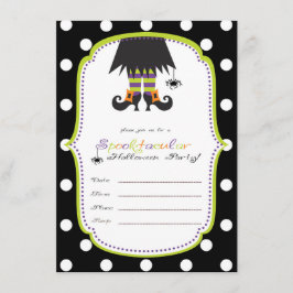 Invitación a la fiesta de Halloween