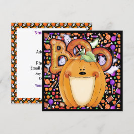 Invitación a la fiesta de Halloween