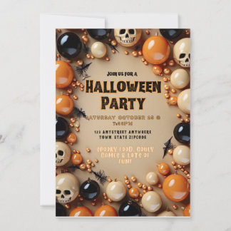 Invitación a la fiesta de Halloween