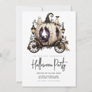 Invitación a la fiesta de Halloween