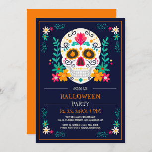 Invitación a la fiesta de Halloween