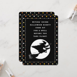 Invitación a la fiesta de Halloween