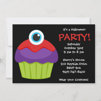 Invitación a la fiesta de Halloween