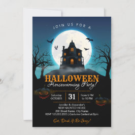Invitación a la fiesta de Halloween