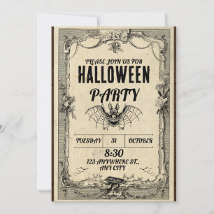 Invitación a la fiesta de Halloween 2024: ¡Únete a