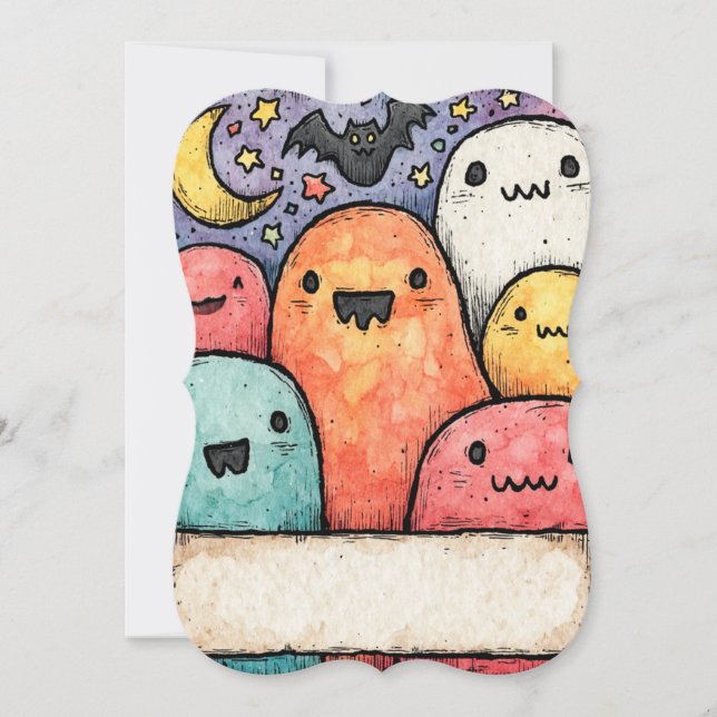 Invitación a la fiesta de Halloween 2025 (Anverso)