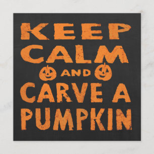 Invitación a la fiesta de Halloween con calabaza P